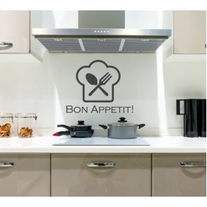 Wall Decoration | Wall Stickers | Bon Appetit 971406 Cook Hat