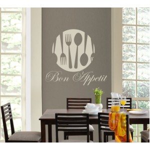 Wall Decoration | Kitchen  | Bon Appetit 971407 Circle