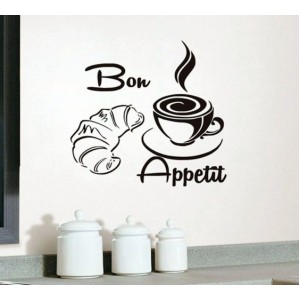 Wall Decoration | Kitchen  | Bon Appetit 971421 Croissant