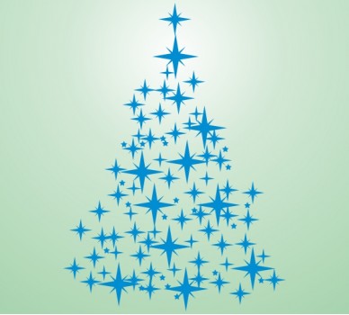 Christmas Tree 03, Starry