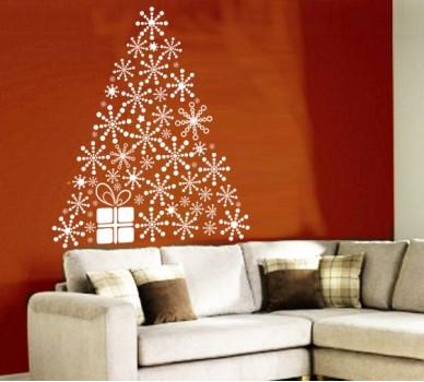 Christmas Tree 11, Snowflakes