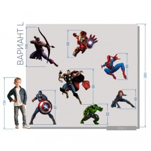 Wall Decoration | More Cartoons  | The Avengers