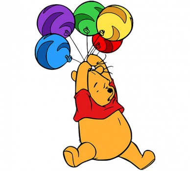 Winnie the Pooh, Flying Balloons 46416