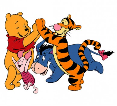 Winnie the Pooh, Cheerful Play Friends