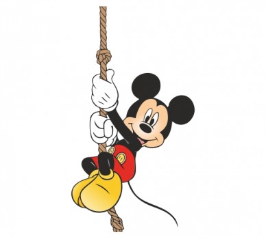 Mickey Mouse, On a rope