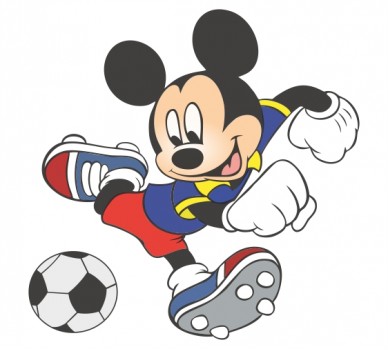 Mickey Mouse, Football player