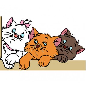 Wall Decoration | Cats  | Aristocats 46901, Toulouse, Berlioz, Marie