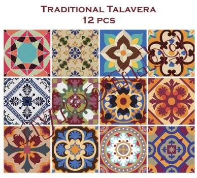 Talavera Traditional, 12pcs