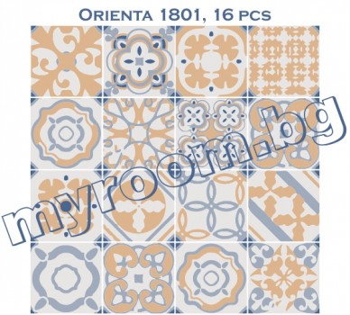 Etno motifs 101801, 16 pcs.