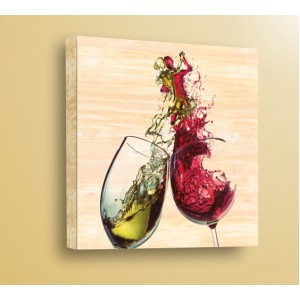 Wall Decoration | Wood | Dance in the wine