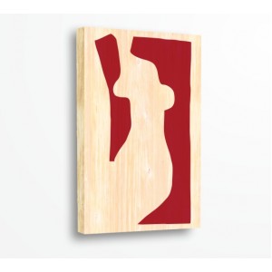 Wall Decoration | Shapes, Wood | Abstract Figure of a Woman, Wood