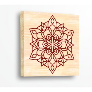 Wall Decoration | Shapes, Wood | Delicate mandala 21099