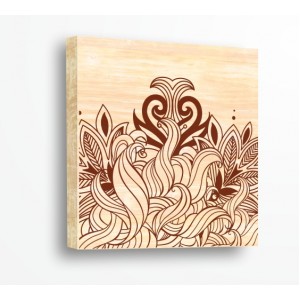 Wall Decoration | Wood | Floral Motifs 211003