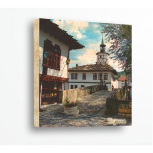 Wall Decoration | Cities, Wood | Tryavna 3011