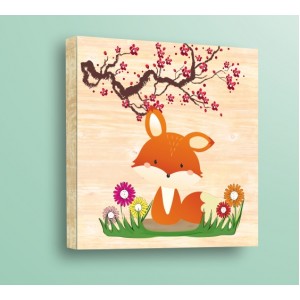 Wall Decoration | For Kids, Wood | Fox and Spring