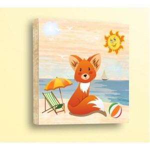 Wall Decoration | For Kids, Wood | Fox and Summer