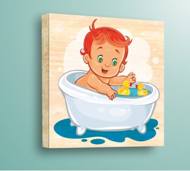 Baby In Bath 62012