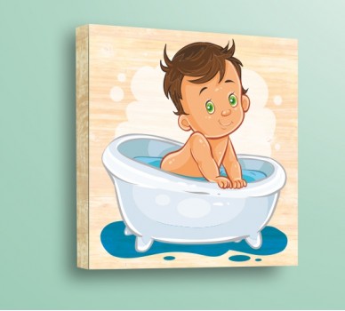 Baby In Bath 62014