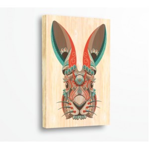 Wall Decoration | For connoisseurs, Wood | Rabbit 910121, Indian Motifs