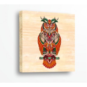 Wall Decoration | For connoisseurs, Wood | Owl 91021