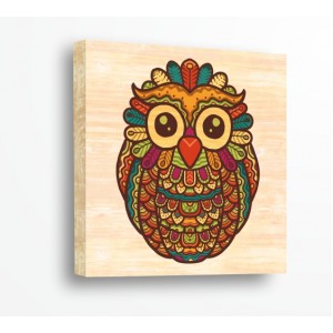 Wall Decoration | For connoisseurs, Wood | Owl 91023