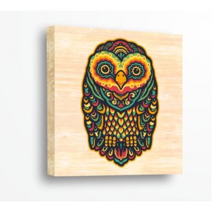 Wall Decoration | For connoisseurs, Wood | Owl 91033