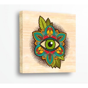 Wall Decoration | For connoisseurs, Wood | Eye Of Providence 91134
