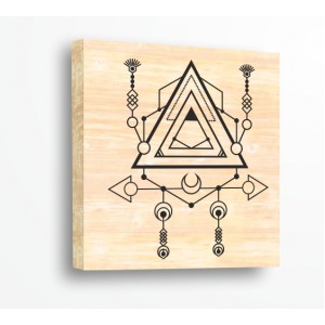 Wall Decoration | For connoisseurs, Wood | Magic Triangle 930054