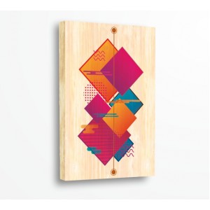 Wall Decoration | Shapes, Wood | Squares 930056