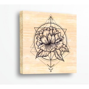 Wall Decoration | For connoisseurs, Wood | Magic Flower 93143