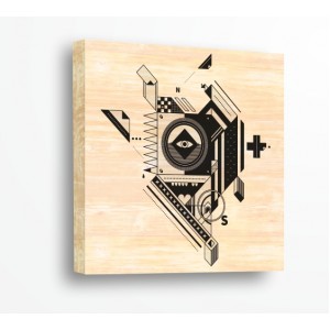 Wall Decoration | For connoisseurs, Wood | All Seeing Eye 930624, Magic