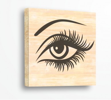 Eye 952403, Wood Picture