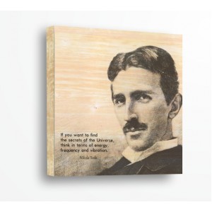 Wall Decoration | For connoisseurs, Wood | Nikola Tesla